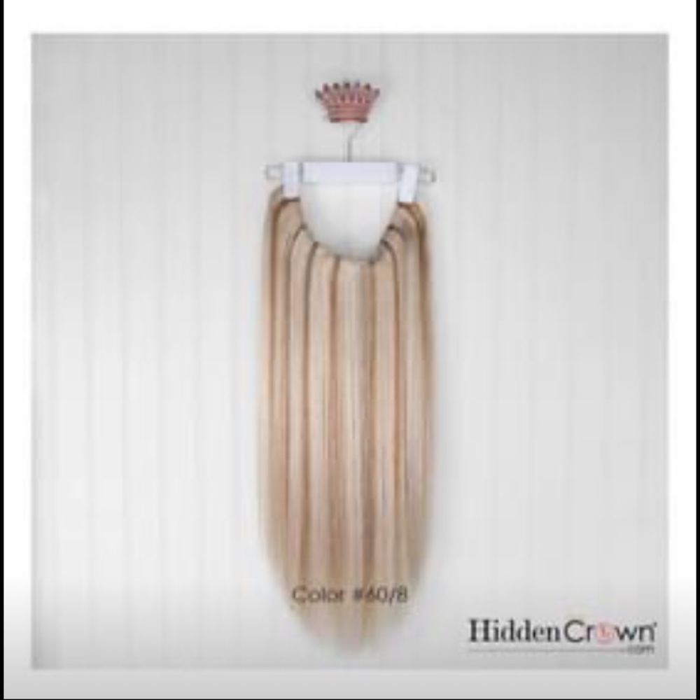 Hidden Crown Hair Extensions 22”